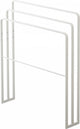 Yamazaki porte-serviettes salle de bain - 3 tiges - tour - blanc