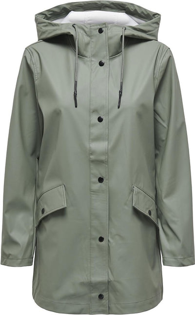 Only veste onlelisa imperméable otw noos 15261734 vert agave femme taille - m