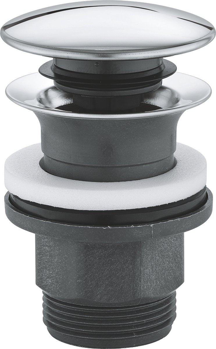 Grohe garniture de vidage avec bouchon push open - chrome 40869000
