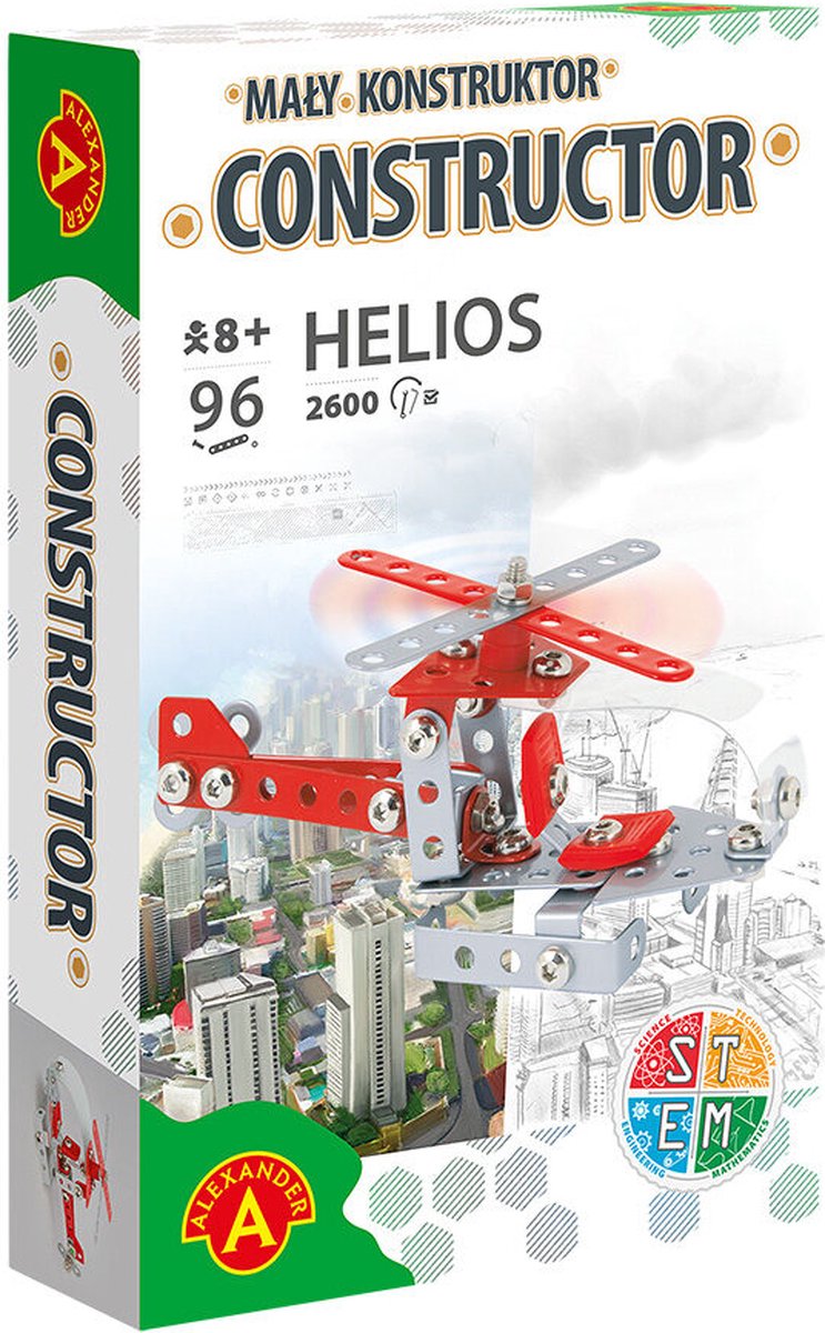 Constructeur de jouets Alexander - Helios (hélicoptère) - 96 pièces