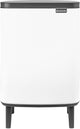 Brabantia bo hi poubelle - 12 litres - blanc