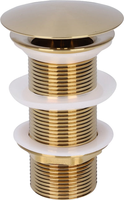 Bouchon de vidange Differnz or mat - toujours ouvert mix match - taille : l - ø 72 mm