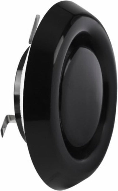 Starx vanne d'extraction ronde réglable ø100-125 mm noir