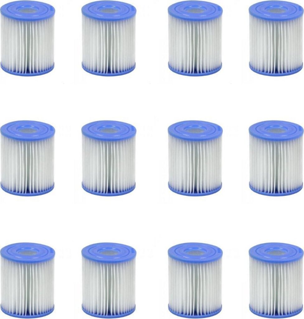 Intex 29007 29008 FilterCartridges H Set de 12 pièces