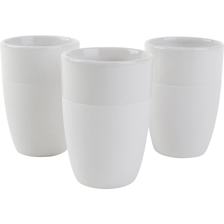 Mug avec extérieur mat, dimension 10x7 cm, 12 pièces, 1 boîte