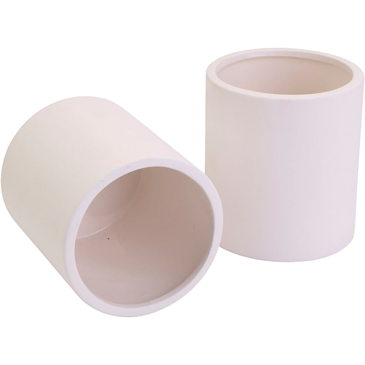 Pots en céramique, D 9 cm, dim 10 cm, 12 pièces 1 boîte