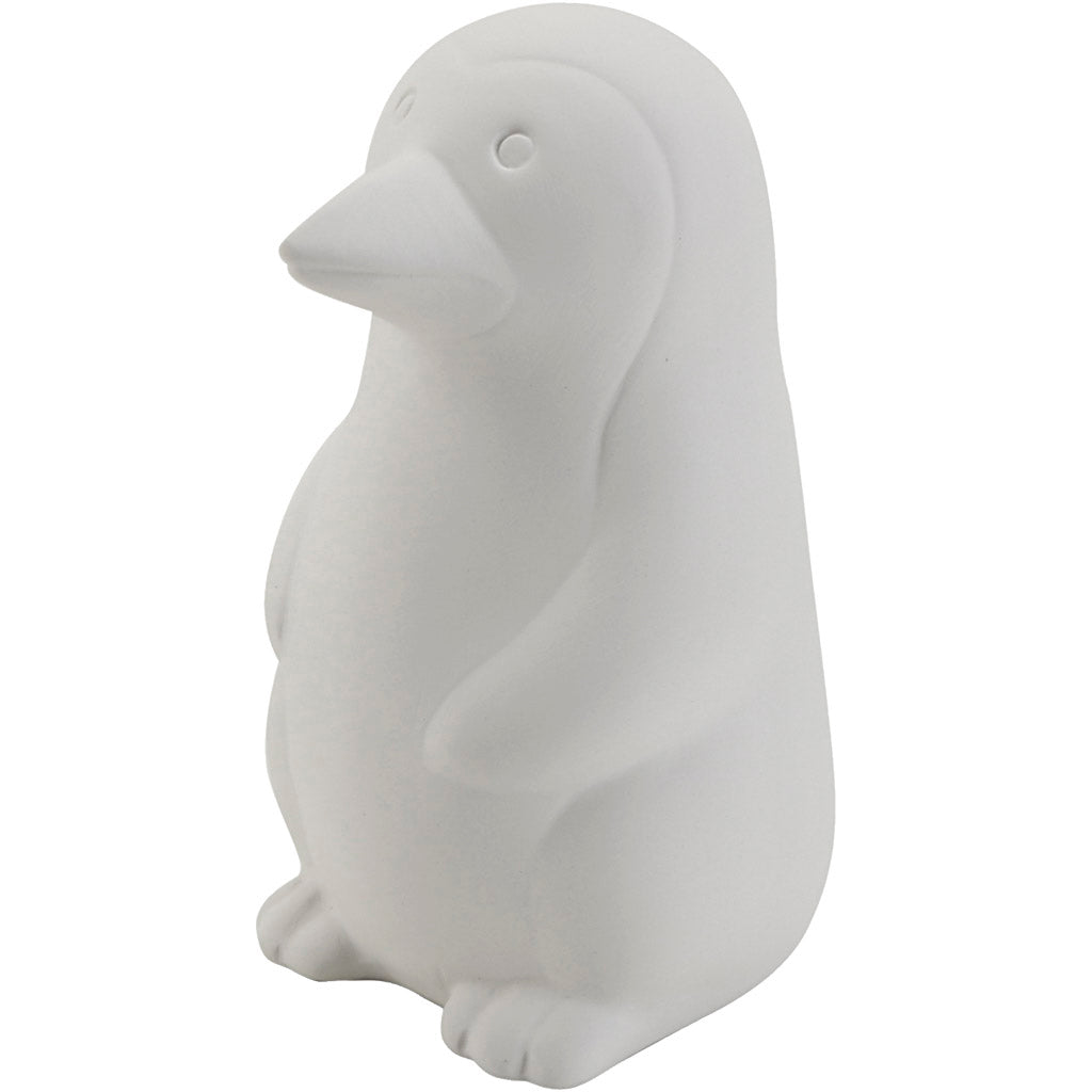 Creativ Company Terracotta Animal Savings Pinguin, 6e.