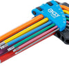 Jeu de clés à douille hexagonales Bgs technic extra longues avec tête sphérique 1,5 - 10 mm 9 pcs.