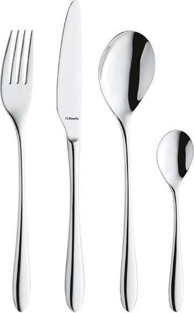 Amefa cuba - 6 personnes - set de couverts 24 pièces - pour 6 personnes - couleur argent - acier inoxydable 18-10