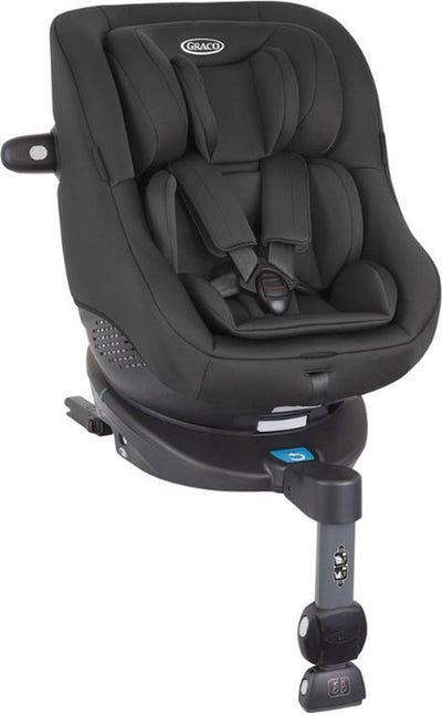 Graco turn2me dlx i-size r129 - minuit - siège auto rotatif à 360º - de 40 à 105 cm (de la naissance à environ 4 ans)