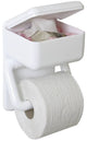 Porte-rouleau de papier toilette Wenko avec rangement pour lingettes humides