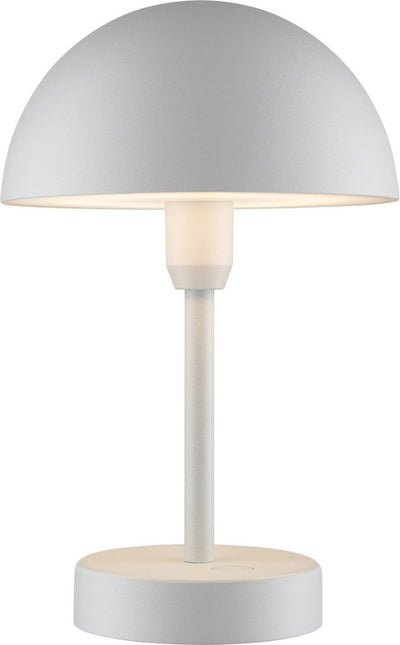 Lampe de table rechargeable Enzo | ellen à emporter 25cm blanc - 4808195