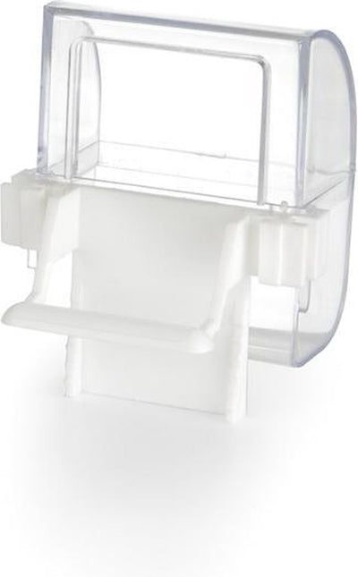 Beeztees bol à nourriture et à eau - oiseau - blanc transparent - 2 pcs