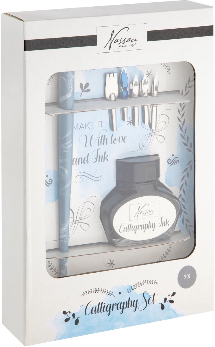 Ensemble de calligraphie de Nassau du groupe Creative Craft - 7 pcs.