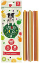 Duvo plus garden bouchées - fruité dentaire groovies collations pour chiens - friandises pour chiens - végétarien sans gluten - extra large 3pcs