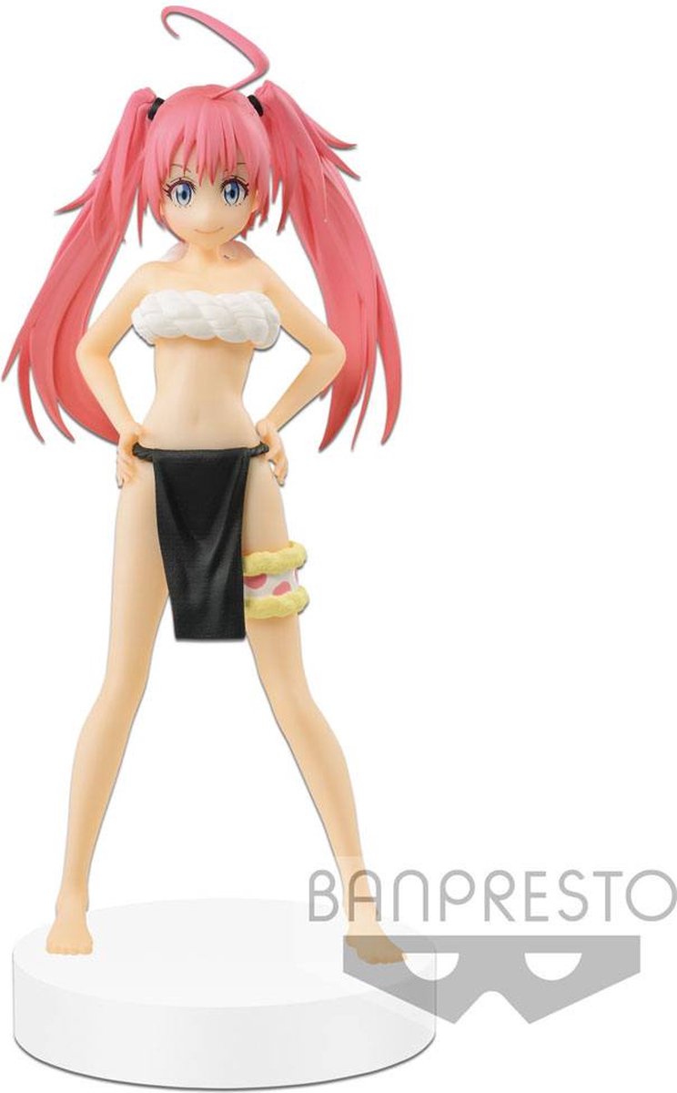 Banpresto, cette fois-là, je me suis réincarné en slime tensei shitara slime datta ken : milim nava - version source chaude onsen - - figurine de prix