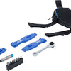 Ensemble d'outils pour vélo Bgs technic avec sac 13 pcs.
