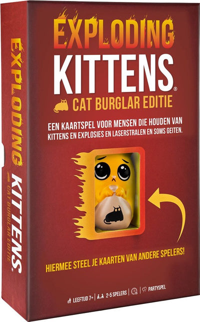 Jeu de chatons explosifs - - édition cambrioleur de chat - 7+