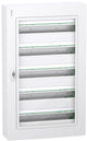 Ensemble prisme Schneider electric boîte à fusibles vide 5 rangées 120 modules avec porte transparente (lvsxm524)