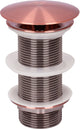 Bouchon de vidange Differnz en cuivre rouge - toujours ouvert mix match - taille : l - ø 72 mm