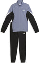 Puma ess block poly suit survêtement unisexe - gris ciel