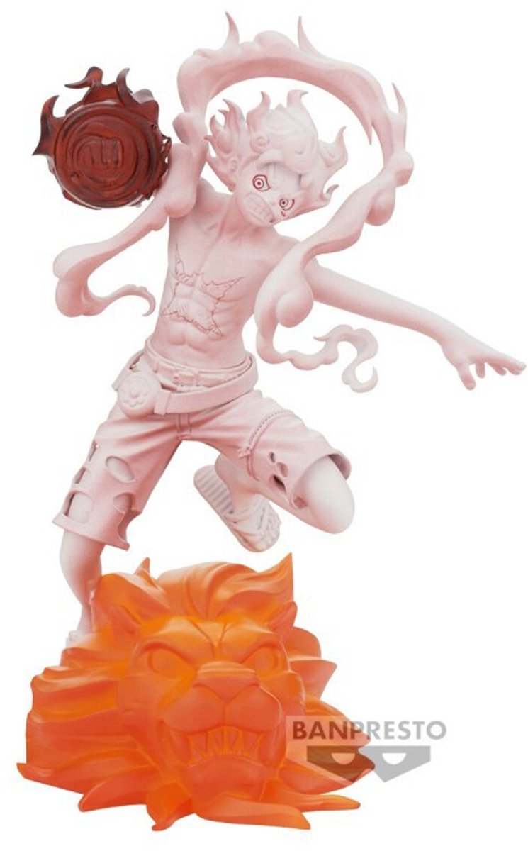 One Piece Banpresto - film rouge - singe d. figurines à collectionner luffy multicolores