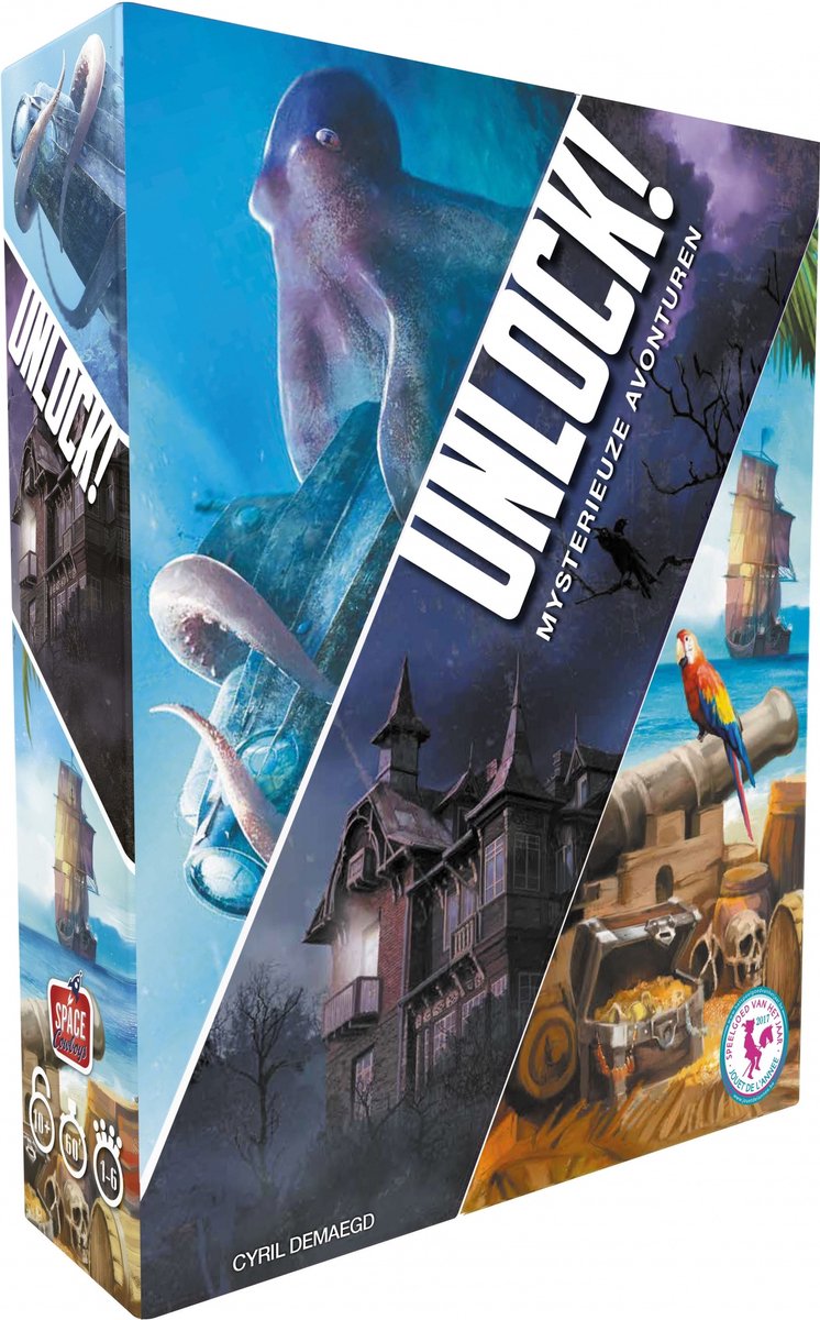 Asmodee déverrouille! 2 aventures mystérieuses