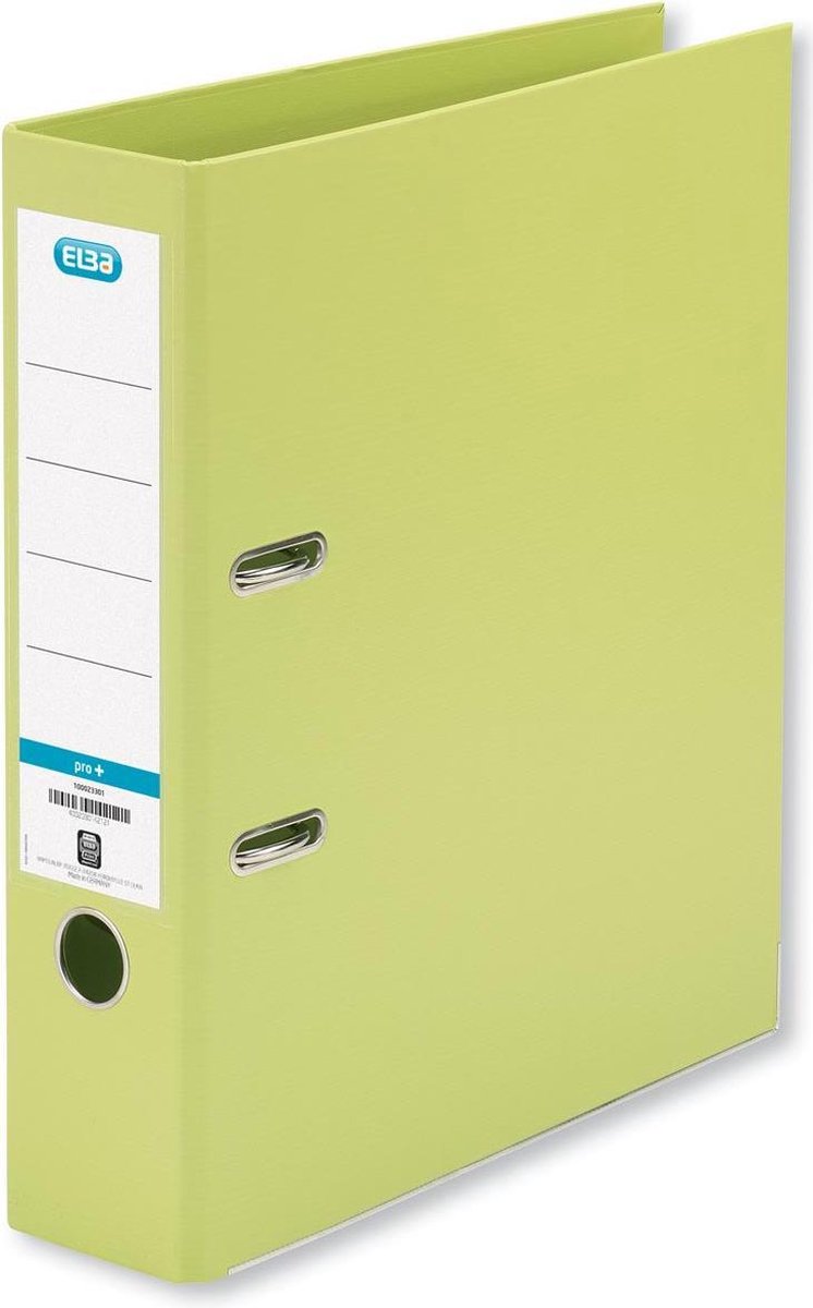 Ordner elba smart pro+ vert clair a4 2 anneaux
