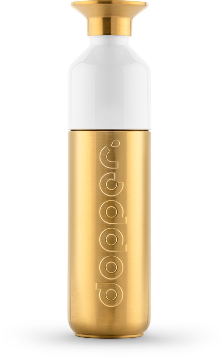 Gourde en acier Dopper édition limitée - 490 ml - or