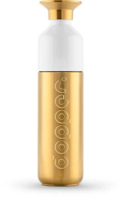 Gourde en acier Dopper édition limitée - 490 ml - or