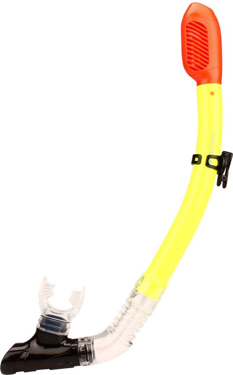 Waimea tuba silicone liquide sec complet - jaune fluo orange fluo noir
