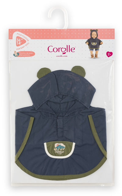 Poncho de pluie Corolle petit explorateur - 36cm