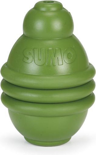 Beeztees sumo play - jouet pour chien - caoutchouc - vert - l