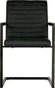Chaise de salle à manger Woood bas - pu - anthracite - 87x54x62