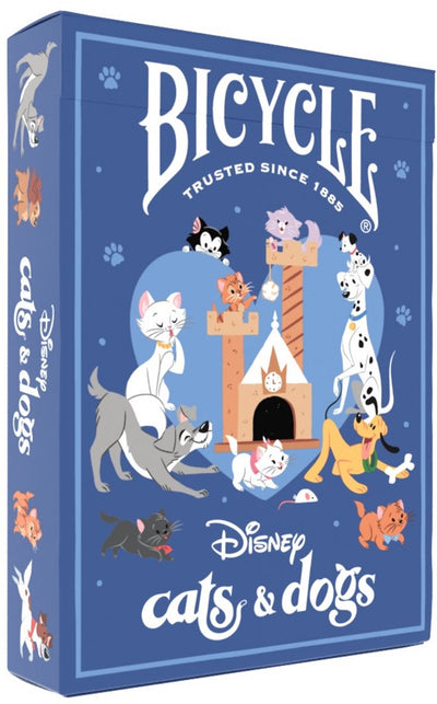 Bicycle Disney's Cats Dogs - cartes à jouer premium - créatifs - poker - à collectionner