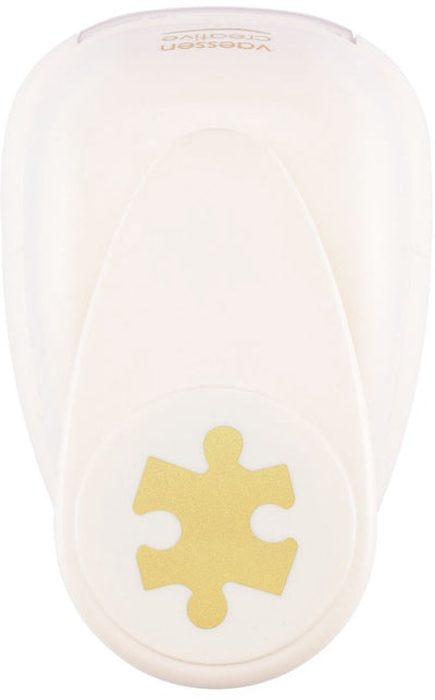 Vaessen creative • figurine perforatrice pièce de puzzle jumbo