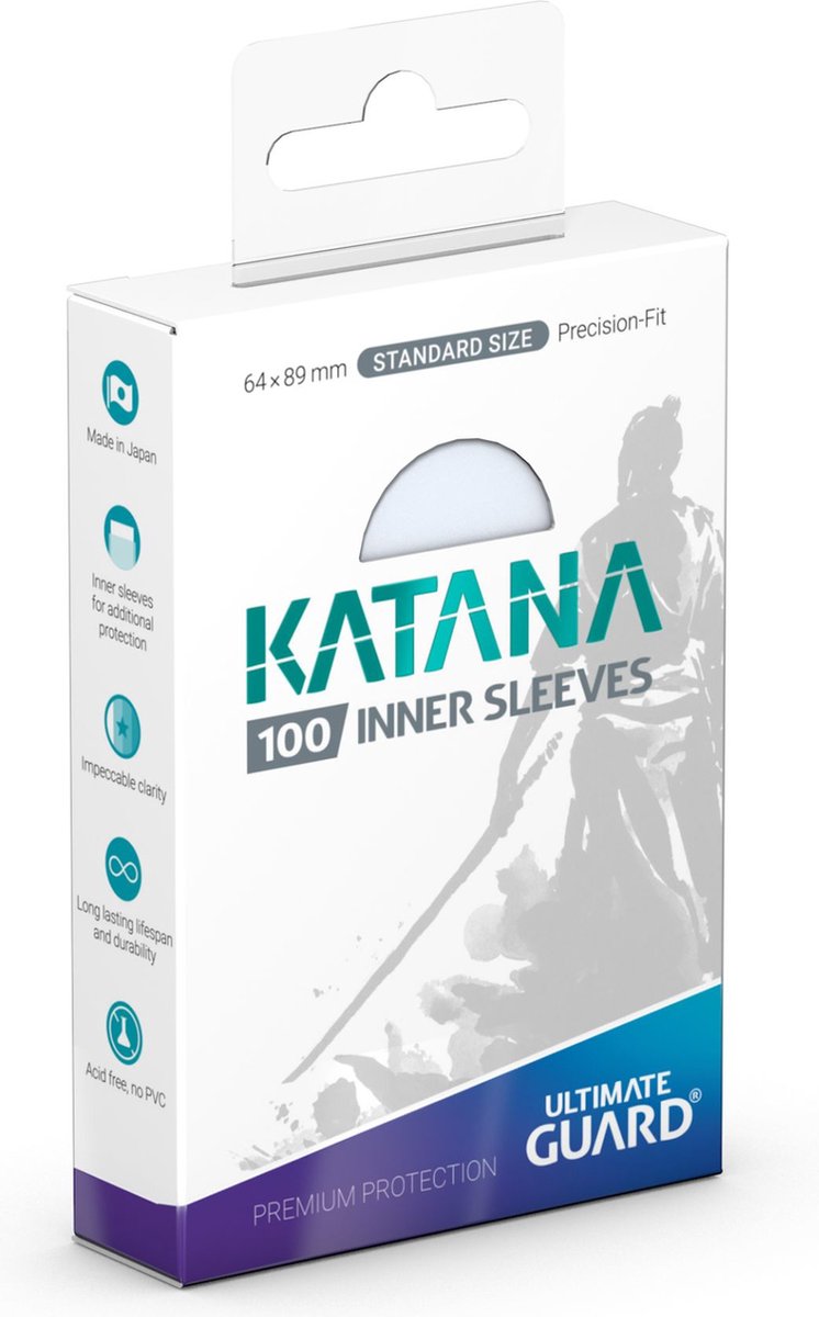 Pochettes intérieures Ultimate Guard Katana taille standard (100)