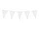 Ligne de drapeau géant Boland pe blanc (10m)