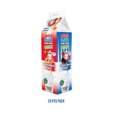 Carton de lait Quick Milk (12x 20 pièces)