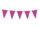 Ligne de drapeau géant Boland pe rose vif (10 m)