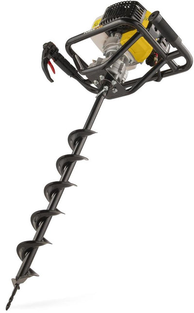 Tarière à essence Powerplus powxg50552 - 52 cc, longueur de foret 800 mm, capacité du réservoir 1,2 l, avec foret 100 mm