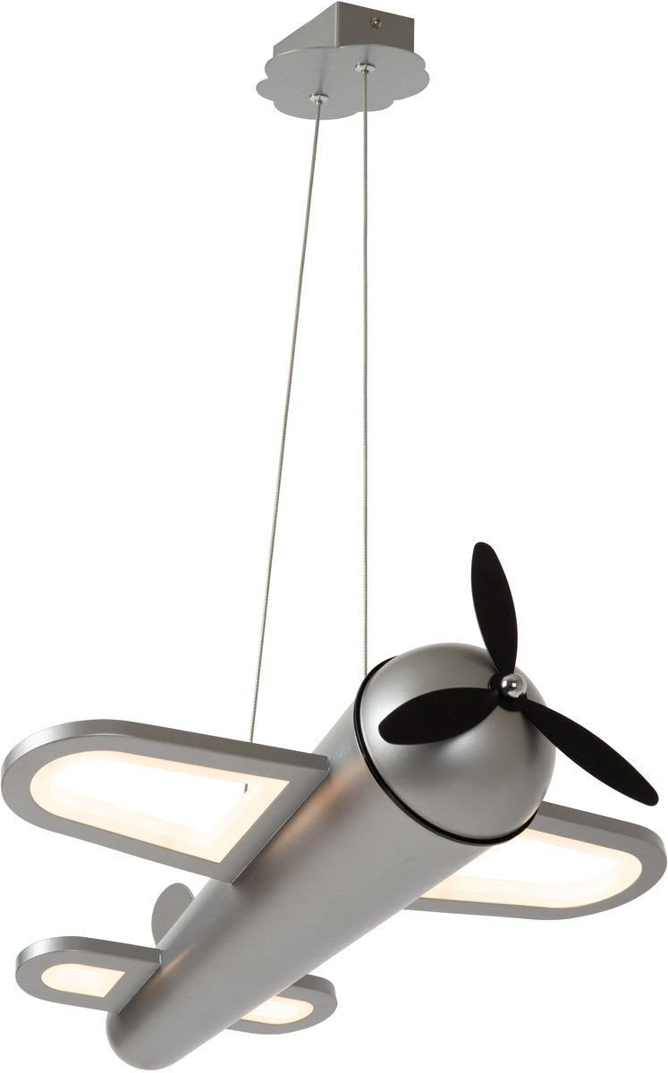 Lucide éleveur - suspension pour chambre d'enfant - LED - 1x28w 2500k - fonte grise