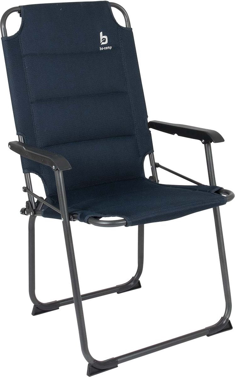 Bo-camp - chaise - copa rio - confort xxl air - rembourré - bleu
