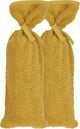 Sac pour bouillotte Meyco baby uni - paquet de 2 - tissu éponge - miel doré