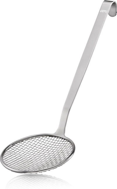 Cuillère à blanchir Gefu baseline - cuillère à fentes en acier inoxydable - pour pâtes aux légumes