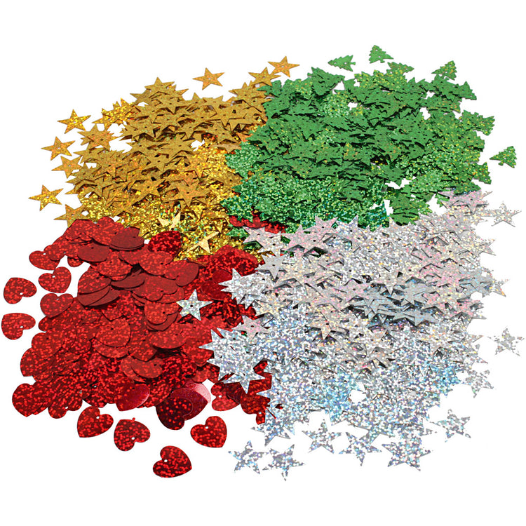 Paillettes, taille 14-16 mm, 4x20 g 1 boîte