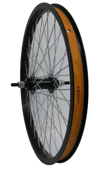 Roue arrière 20x1.75 Alu en roue libre