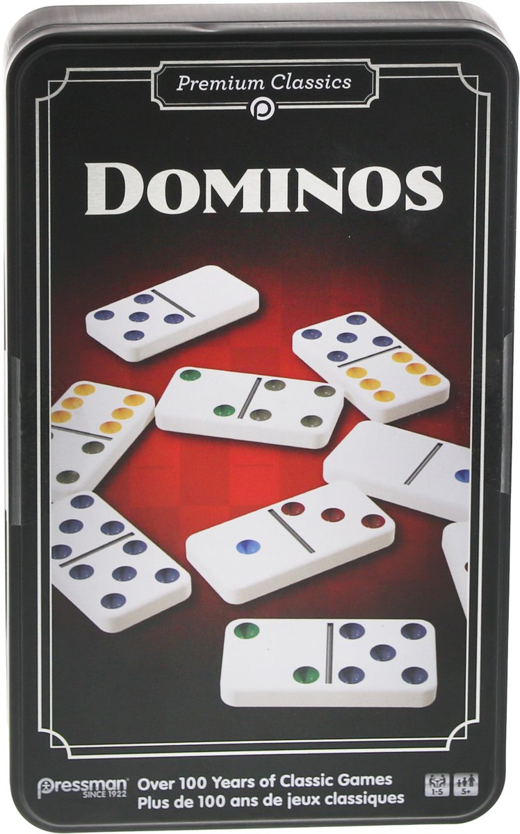 Goliath double six dominos - jeu d'action - jeu familial - domino - jeu de réflexion