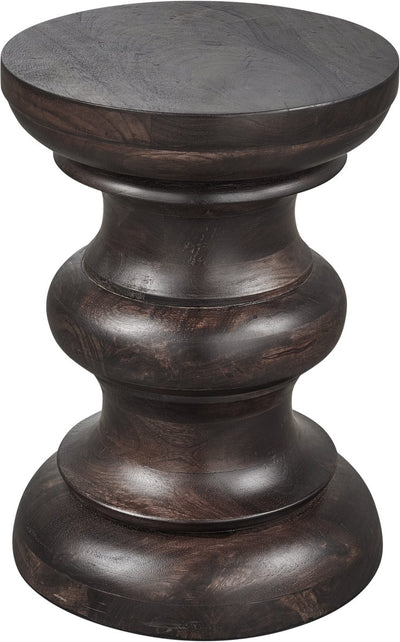 Table d'appoint Woood Jonah - bois - marron foncé - 42x30x30