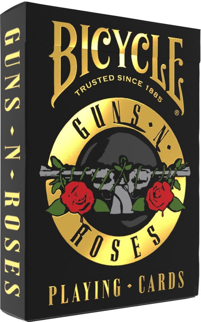 Bicycle guns n' roses - cartes à jouer premium - poker - collection ultimes - à collectionner